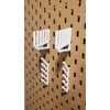 'Just Hanging' Ruler Storage, Compatible with IKEA SKADIS Pegboard, Ruler