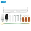PATIKIL 90mm Ceiling Light Plate Kit, 1 Set Light Fixture