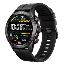 HAYLOU Solar Pro Smartwatch para Hombre,Pantalla AMOLED de 1,43 Pulgadas Reloj Inteligente con Llamadas por Bluetooth,100 Modos Deportivos,Asistente  
