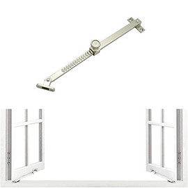 Loong Reform 330mm Casement Stay Window Latch Lock Solid-Brass Adjustable Telescoping Casement Window Stay, 1pc
