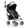 Bright Starts 3Dlite Convenience Stroller, Black - Lightweight Stroller, Large