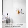 Yamazaki 5668 Film Hooks, S, Set of 4, White, Approx.
