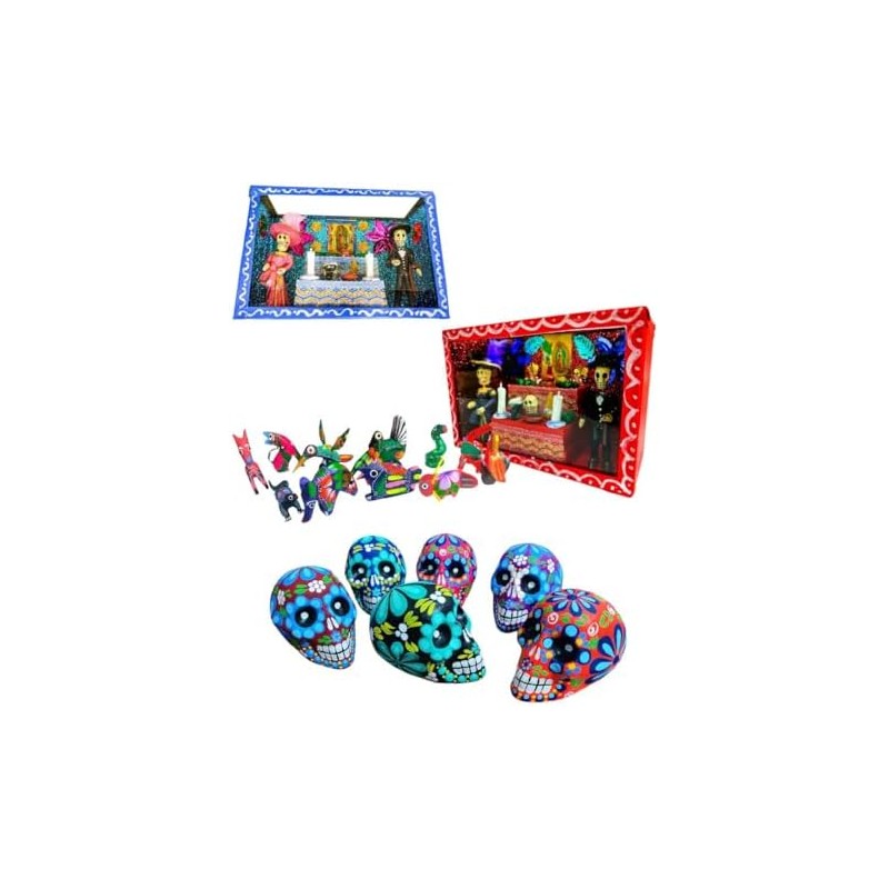 Genérico Kit de Ofrenda de Día de Muertos Artesanías El