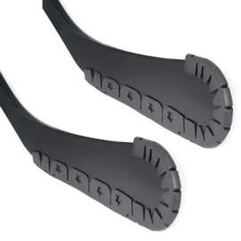 UPTTHOW アイスホッケースティックプロテクター ブレードラップガード エッジカバー オフアイス アウトドアホッケー トレーニング スポーツ練習補助用 ホッケーギフト アクセサリー 装備 子供または大人のためのギア (ブラック) 2個