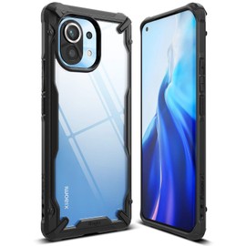 Ringke Fusion-X Compatible with Xiaomi Mi 11 Case, Military Grade Protective Design Heavy Duty - Black