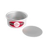Fat Daddio's Round Cheesecake Pan, 4 x 2 Inch, Silver
