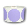 Lavender 2.5 inch (2 1/2") Round Direct Thermal Multi-Purpose Labels