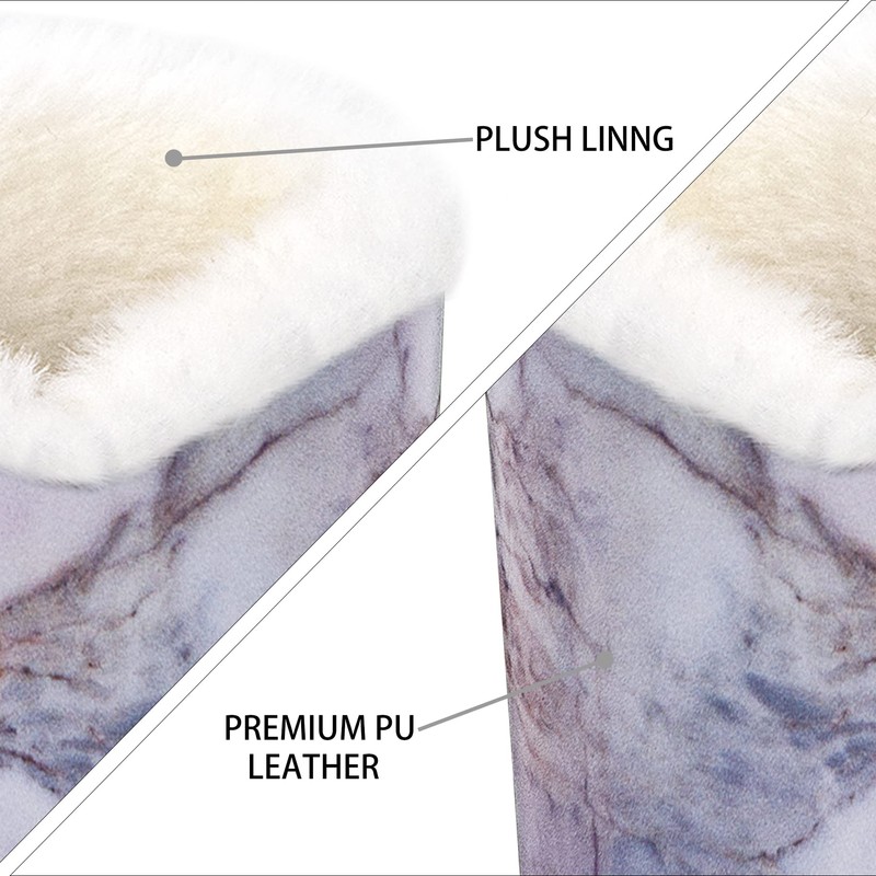 PG6 Plush Fluffy Lined Anti-scratch Eyeglasses Holder Protective Glasses Stand