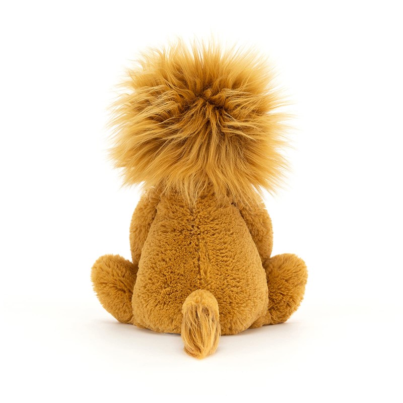 Jellycat Bashful Lion Stuffed Animal, Medium 12 inches - Big