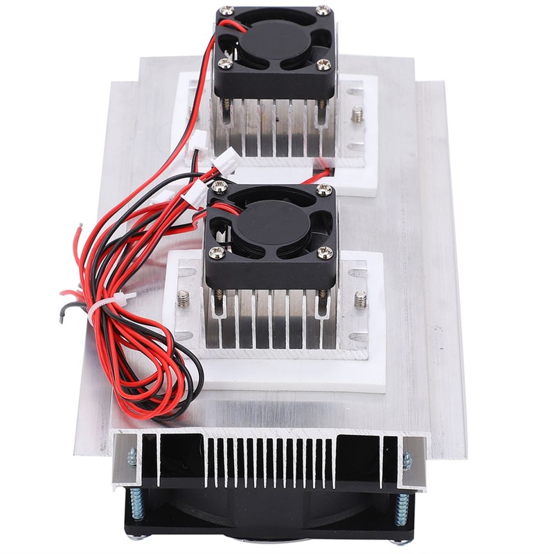 Thermoelectric Refrigeration Cooling System 2‑Core Semiconductor Cooler Air Conditioning DC12V