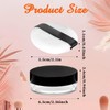 2 Pcs Empty Makeup Container, 10ml/0.34oz Plastic Travel Powder Container