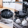 RAINBEAN Chicken Shredder, Transparent Lid Meat Shredder Tool Twist for