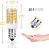 SSXBF E14 LED Light Bulbs, E14 European Base Bulb, 4W