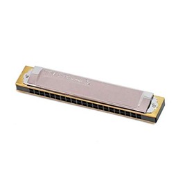 Tombo 3521 Dragonfly Double Tone Harmonica, A-tone, Premium, 21 Holes