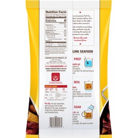Louisiana Fish Fry Crawfish, Shrimp & Crab Boil Seasoning 4.5lb Bag - Spicy Seafood Powder Seasoning with Chili Crush Drip Boil Combo