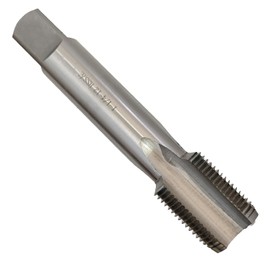 zpldAIAOSI 1-1/4"-12 Left Hand Thread Tap, UNF, Straight Flute, 4 Flute, 2B Accuracy Grade, High Speed Steel, Machine Tap