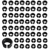 PDETVEO 60PCS 5/8 Inch Opened Snap Bushing Grommets, Black Snap
