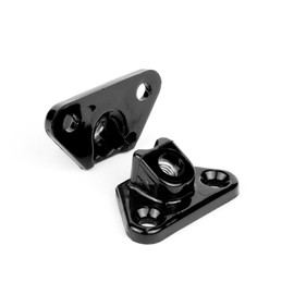 8 Pair Black Removable Corner Brace Butterfly Shape Support Connector Bracket | Right Angle L Shape Corner Brace with Furniture and Hardware | Furniture Connector - Based in USA