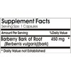 Barberry Bark of Root 450mg // 180 Capsules // Pure