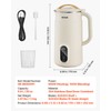 VEVOR 6-in-1 Nut Milk Maker, 20 oz Soy Milk Maker