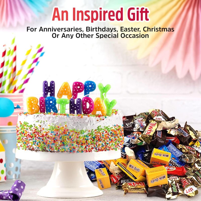 Christmas Chocolate Candy Mix, 2 LB Bulk, Assorted Individually Wrapped