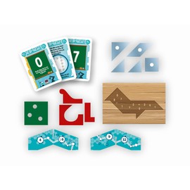 Clementoni 59226 Escape Game - The laboratory of Dr. Frank, exciting board game for puzzling and puzzling, including Note cards and props, family game from 8 years