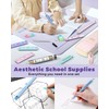 Four Candies 36PCS Aesthetic School Supplies, Mechanical Pencils 0.5mm, 0.7mm,