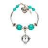 Eton Ladies Charm Watch 2893-1 with Aqua Beads