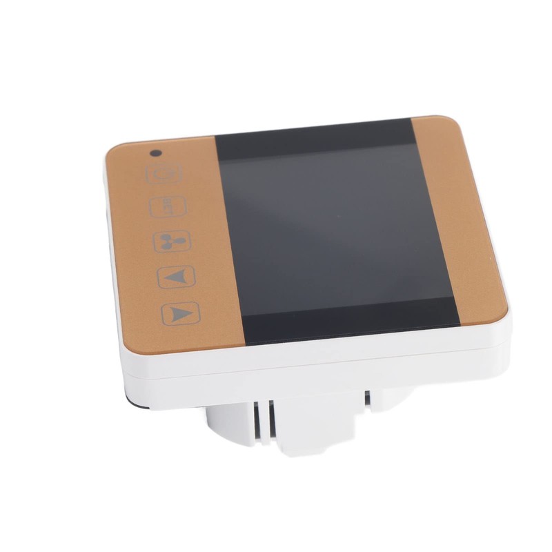AC200-240V Fan Coil Thermostat, Intelligent Digital Central Air Conditioning Thermostat,