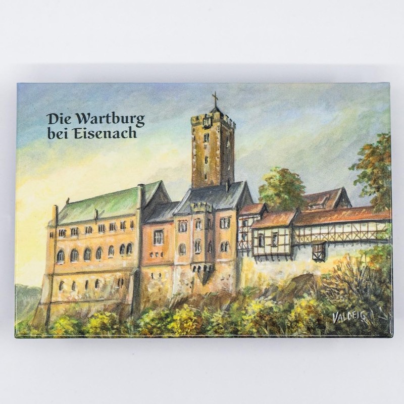Valdeig Fridge Magnet, The Wartburg at Eisenach, Picture Magnet 8