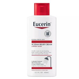 Eucerin Eczema Relief Cream Body Wash Colloidal Oatmeal 13.5  (400 ml ) Each