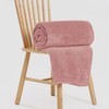 Bear & Panda Waffle Flannel Fleece Mink Throw - Sofa/Bedspread/travel