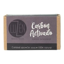 Luzen Jabón Artesanal Luzén, Carbón Activado 125g 1 Pza.