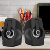 FT-185 Mini USB LED Speaker Portable Loudspeaker Music Player for