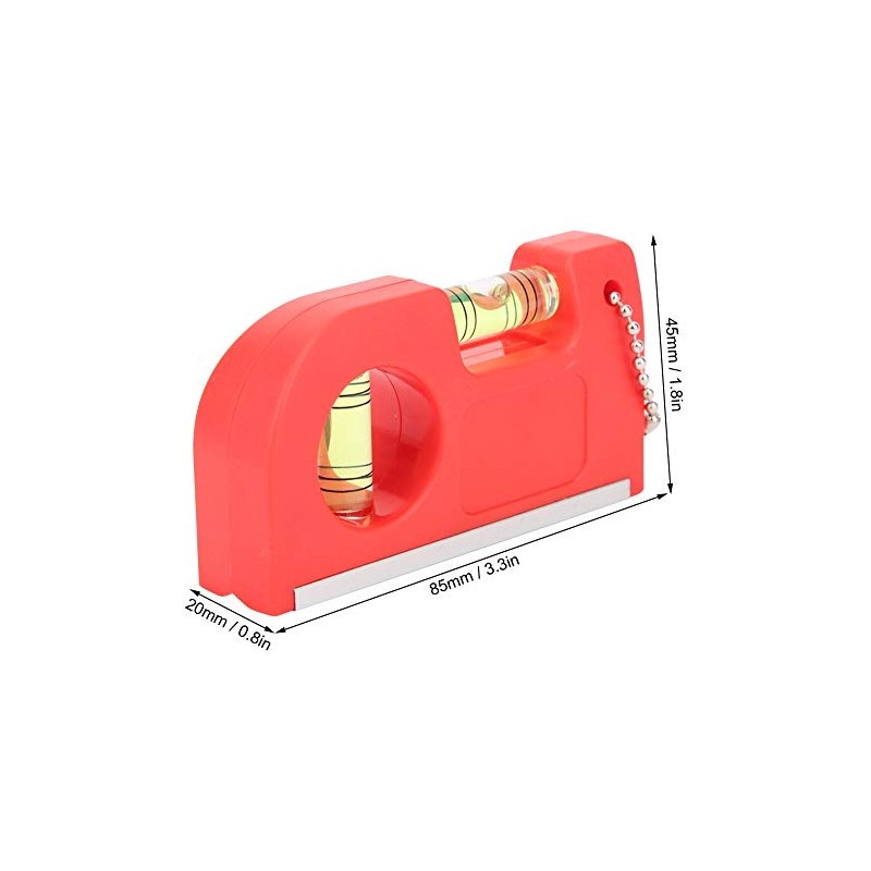 Kadimendium Mini Nivel de Burbuja, Nivel de Burbuja magnético Horizontal