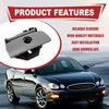 SYudwen Gray Glove Box Latch, Compartment Handle Compatible with Buick
