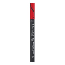 Delineador Líquido Micro-fine Liner 36h L'oréal Paris Color OBSIDIAN BLACK Efecto Mate