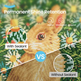 ARTDOT 480 ml Diamond Painting Sealer, Large Capacity Glue as Diamond Painting, Adult Accessories and Puzzle Glue, Transparent