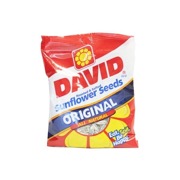 David Sunflower Seeds Original - Bag 24/5.25oz