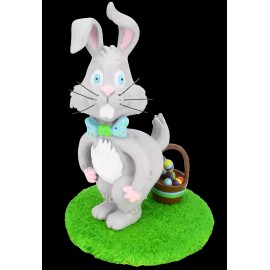 Tree Buddees How Easter Eggs are Really Made Funny Easter Bunny Decor Figurine