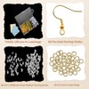XKCWXY 925 Gold Earring Hooks,180Pcs Earring Making Kit with Hypoallergenic