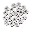 Hilitand 20pcs V623ZZ V-Groove Ball Bearings Carbon Steel Pulley for