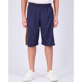 Real Essentials Paquete de 5: Pantalones Cortos de Malla Tejida, de Secado rápido para niños para Ponerse Mientras Juega al Baloncesto, fútbol, Tenis, Hace al Ejercicio|Gimnasio- ST 14, L (14/16)
