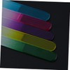 Beavorty Nail Files Bulk 5pcs Glass Fingernail Files for Manicure
