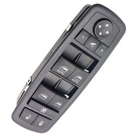 NOVAPARTS 56046826AE - Interruptor de ventana eléctrica para Ram 1500 2500 2500 3500 2019-2024 Ram 1500 Classic 2011-2012 Dodge Journey 56046826AC 56046826AD lado del conductor delantero