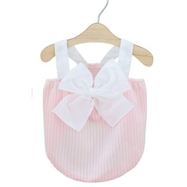 Summer Dog shirt Bow Decoration Pet Shirt Soft Breathable Dog Cotton T shirt for Small Medium Pet