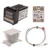 Digital PID Thermostat Air Heater Temperature Controller K Thermocouple SSR