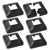 UFURMATE Post Base Cover, 6 Pack 50x50mm Plastic Post Base