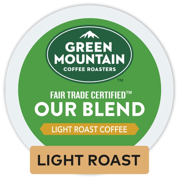 Green Mountain Coffee Roasters Our Blend, Single-Serve Keurig K-Cup Pods, Light Roast Coffee, 72 Count