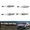 GOLACOD Iridium Spark Plugs (4 Pack) - Fit for Honda